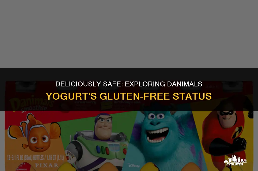 is danimals yogurt gluten free
