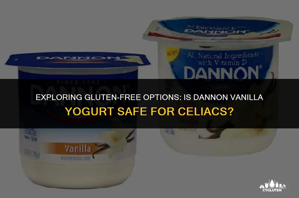 is danncy vanilla gluten free