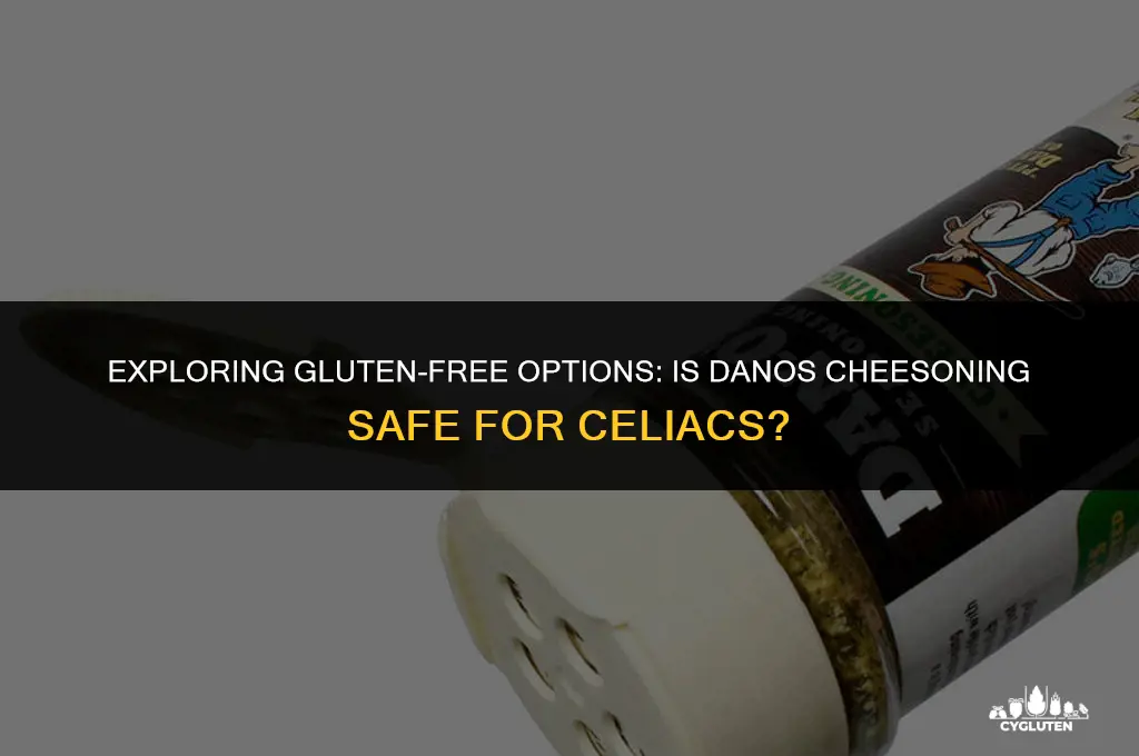 is danos cheesoning gluten free
