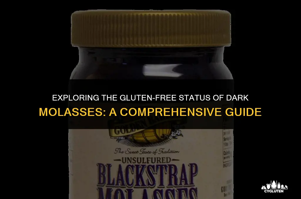 is dark molasses gluten free