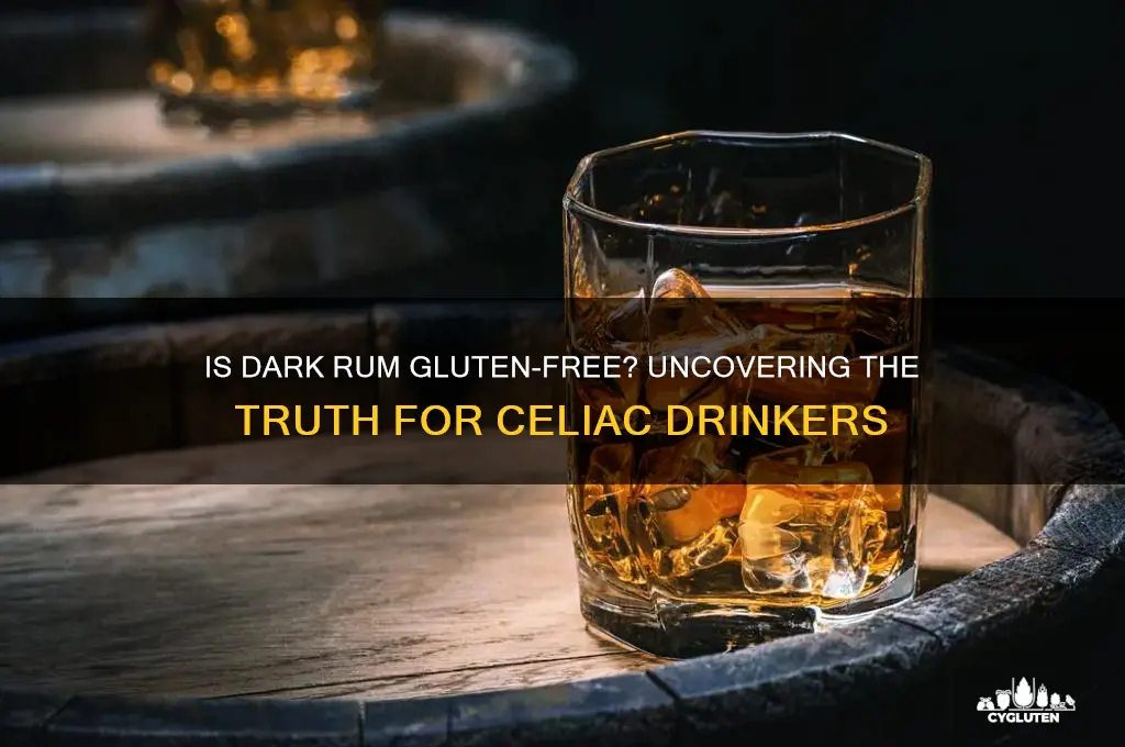 is dark rum gluten free