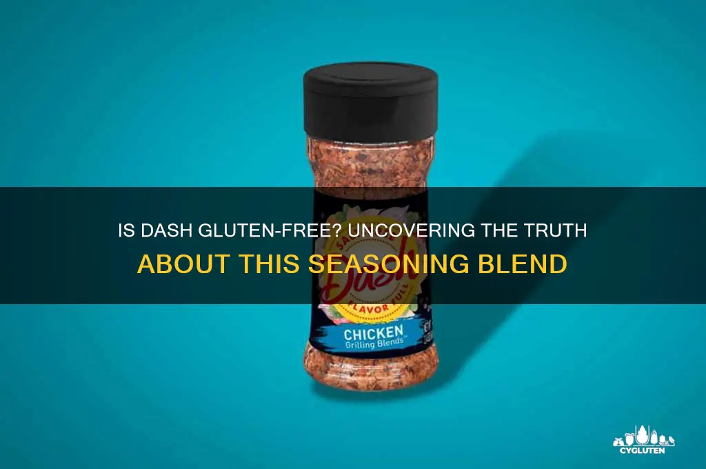 is dash gluten free