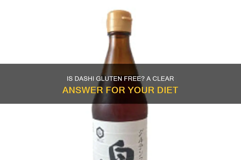 is dashi gluten free