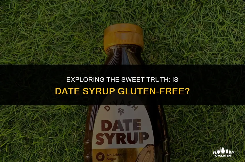 is date syrup gluten free