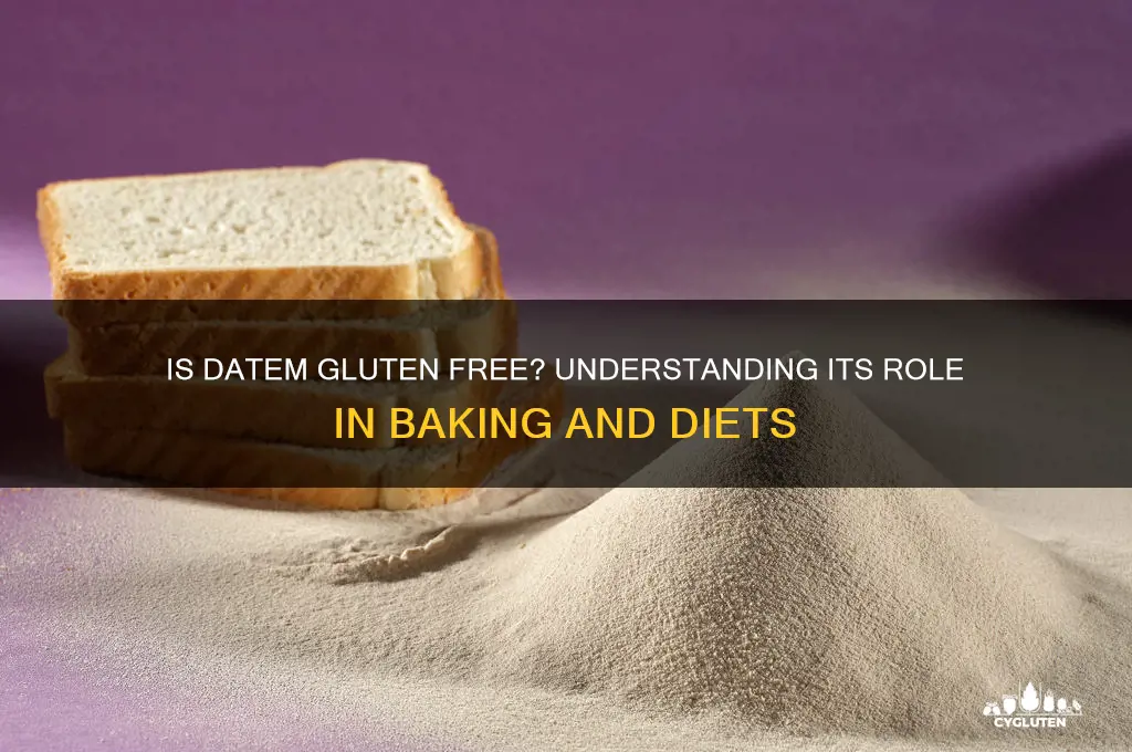 is datem gluten free