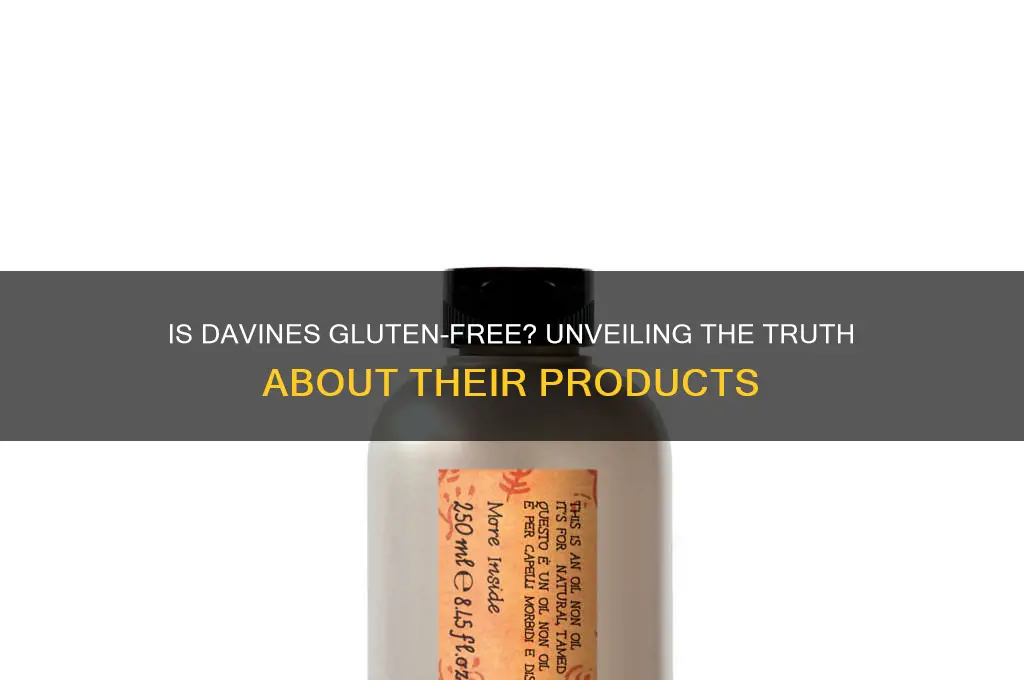 is davines gluten free