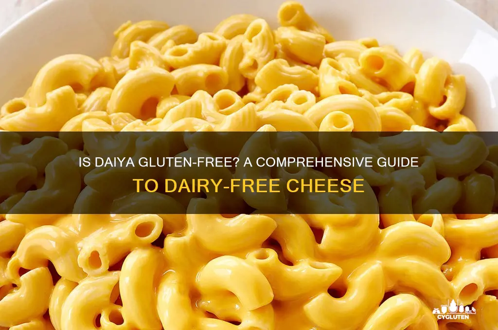 is dayia gluten free