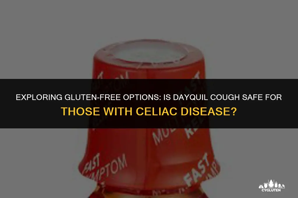 is dayquil cough gluten free