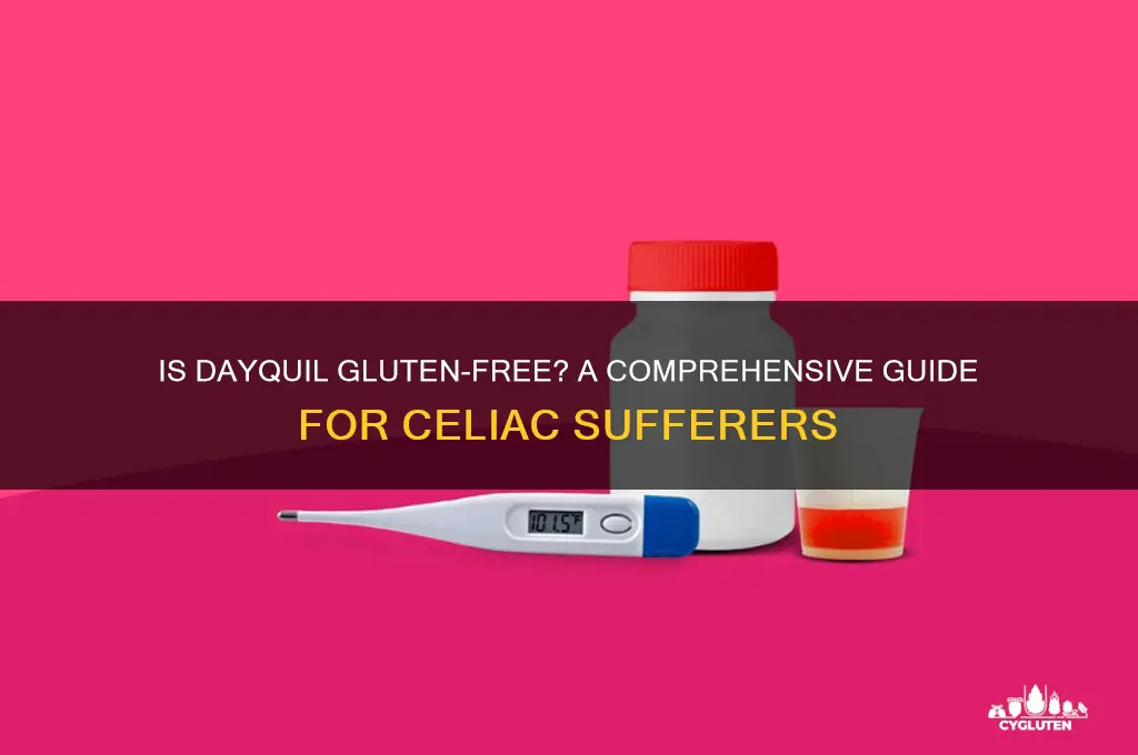 is dayquil gluten-free