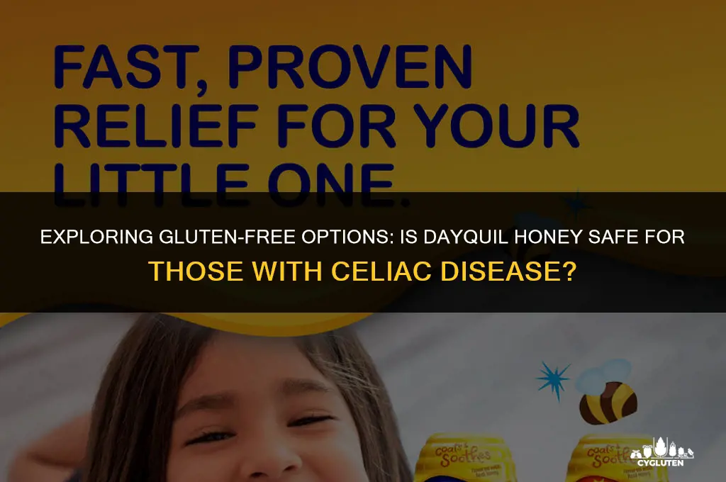 is dayquil honey gluten free