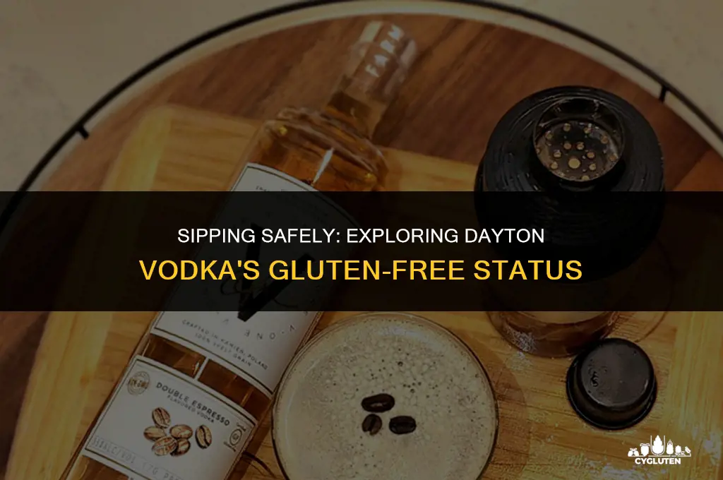 is dayton vodka gluten free