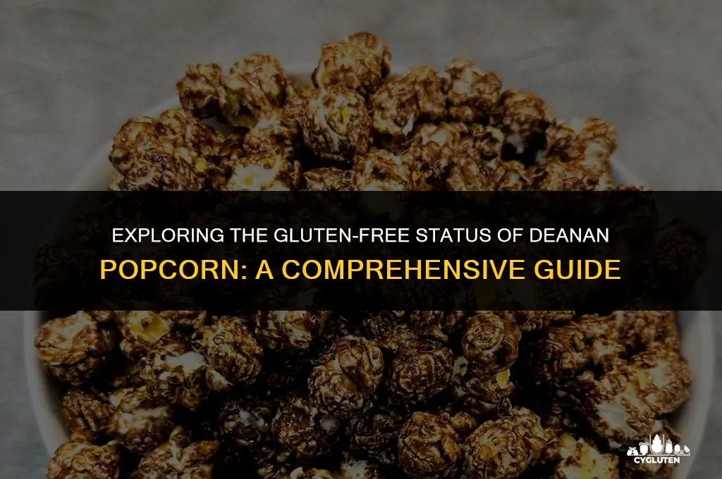 is deanan popcorn gluten free
