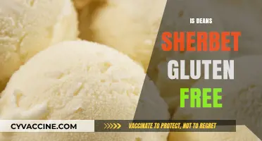 Deliciously Safe: Exploring Dean's Sherbet's Gluten-Free Status