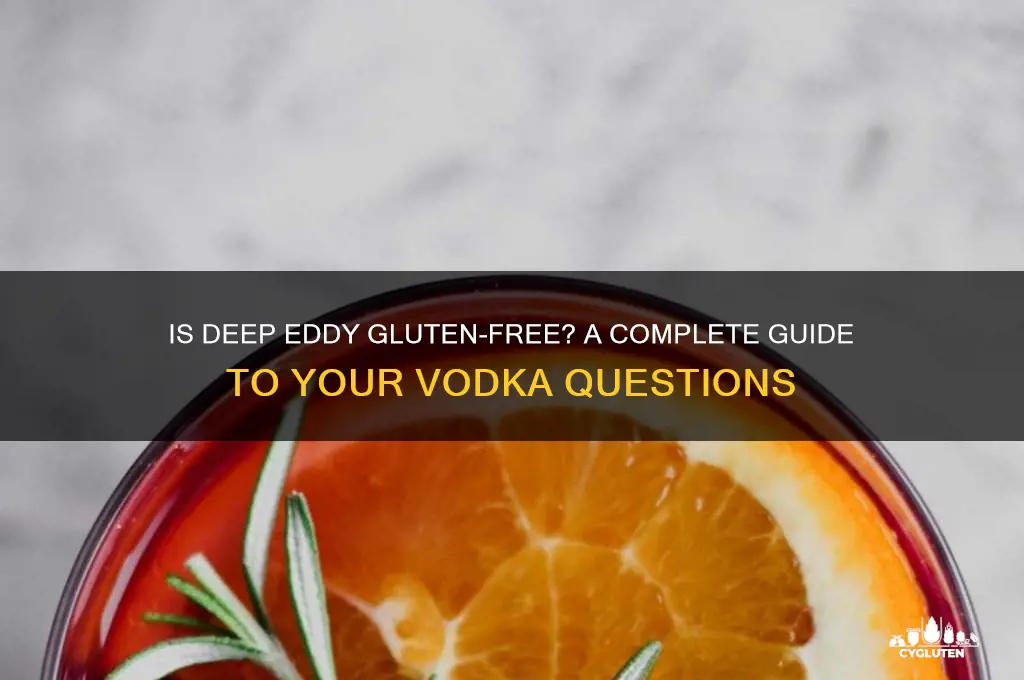 is deep eddy gluten free