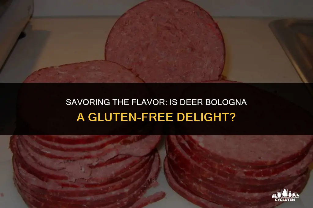 is deer bologna gluten free