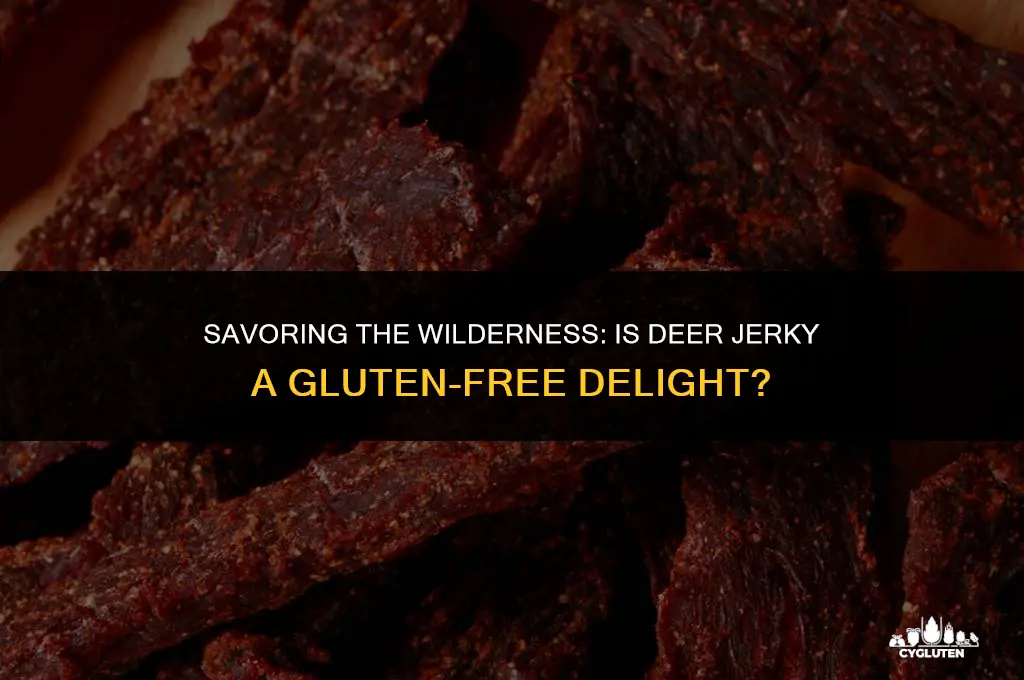 is deer jerky gluten free