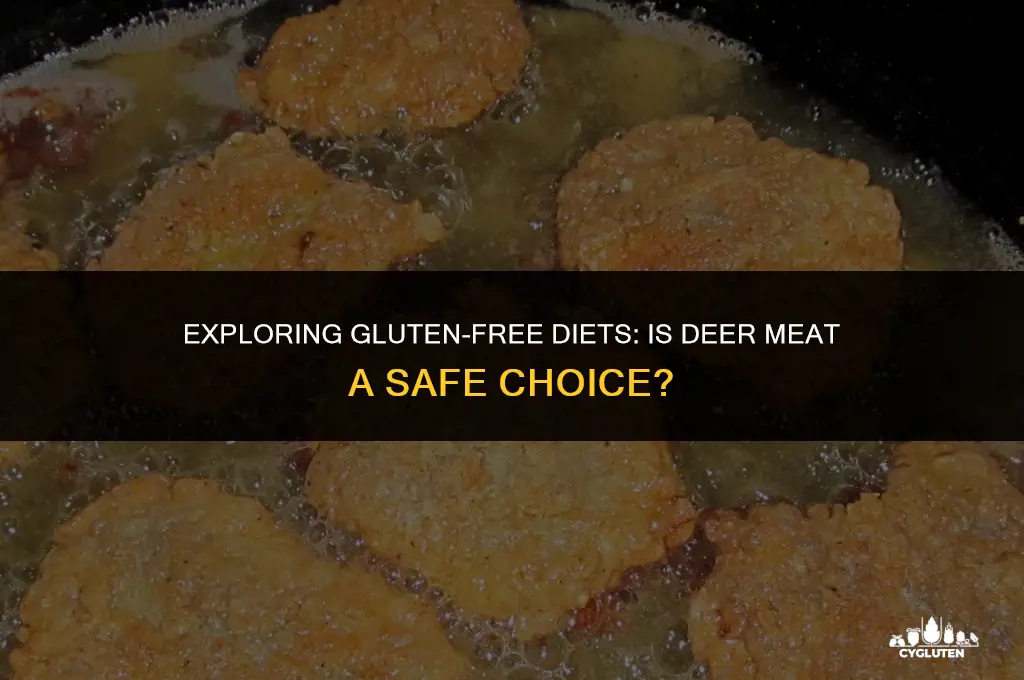 is deer meat gluten free