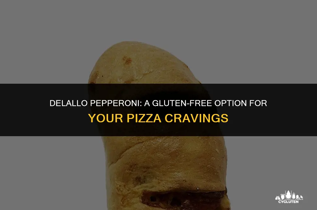 is delallo pepperoni gluten free