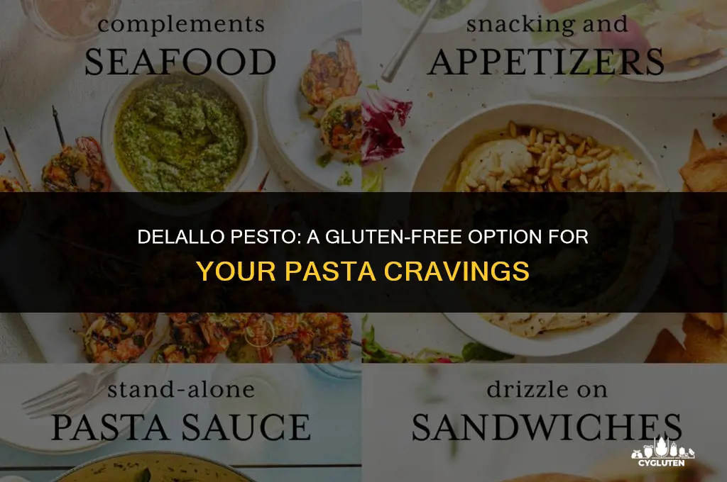 is delallo pesto gluten free