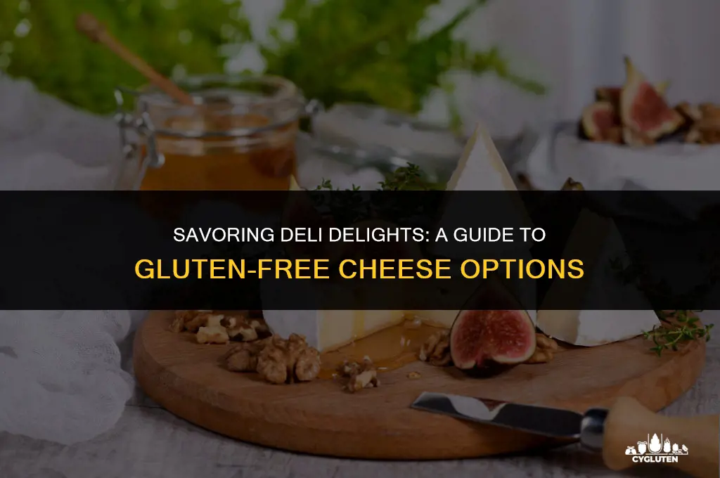 is deli cheese gluten free