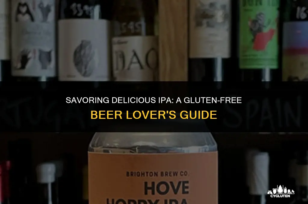is delicious ipa gluten free