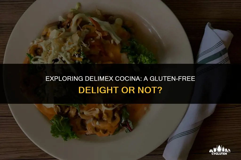 is delimex cocina gluten free