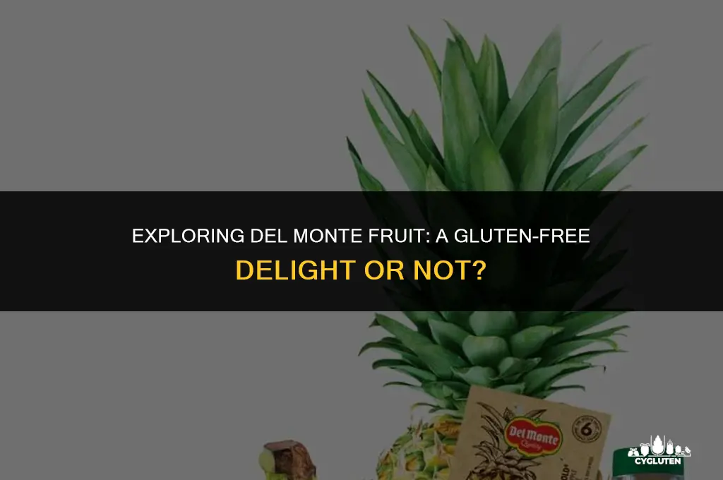 is delmopnte fruit gluten free