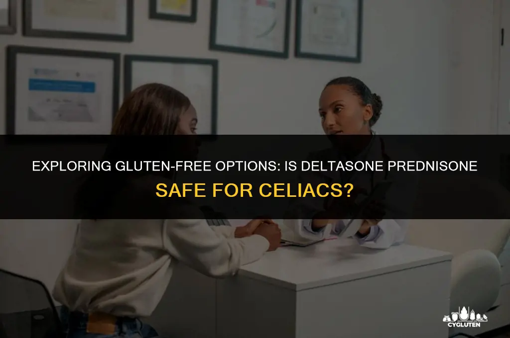 is deltasone prednisone gluten free
