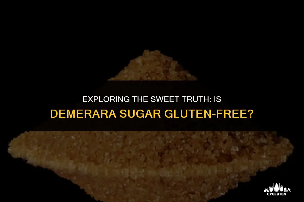 is demerara sugar gluten free