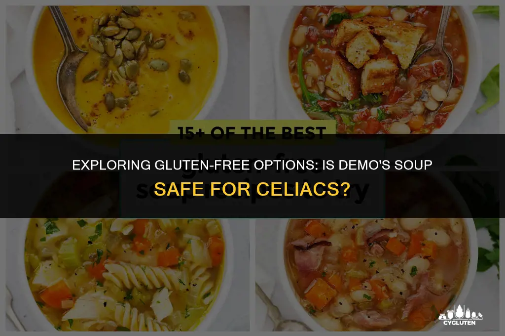is demos soup gluten free