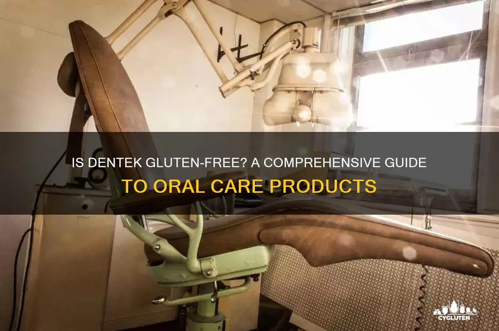 is dentek gluten free