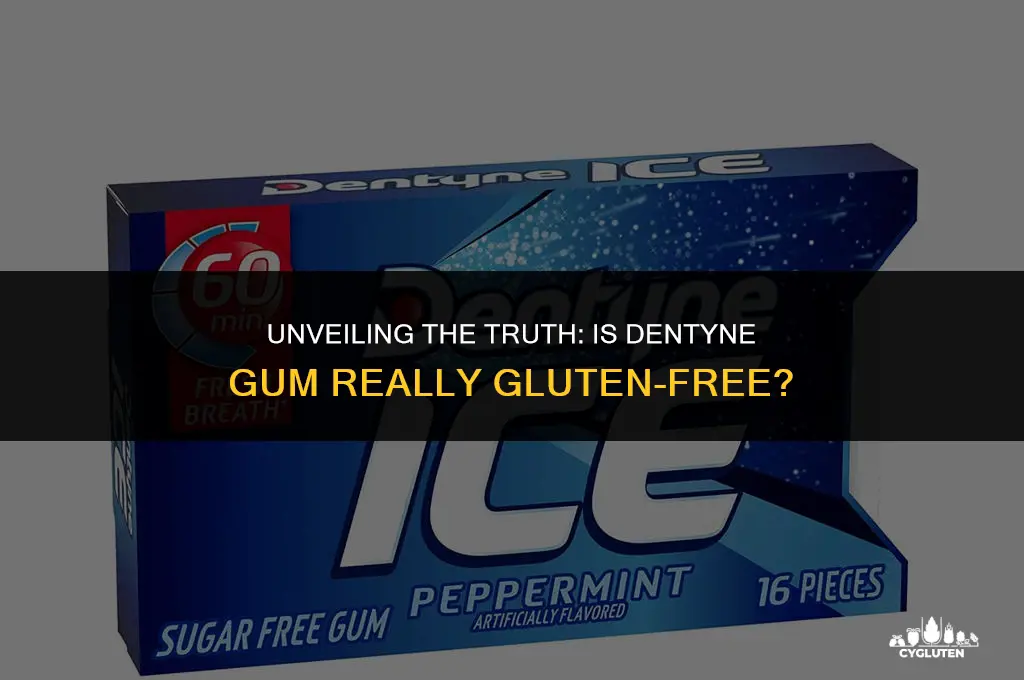 is dentyne gum gluten free