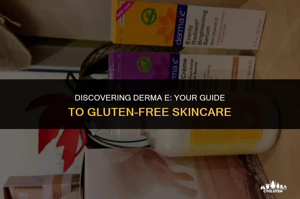 is derma e gluten free