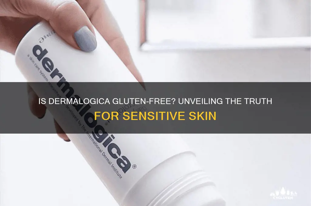is dermalogica gluten free