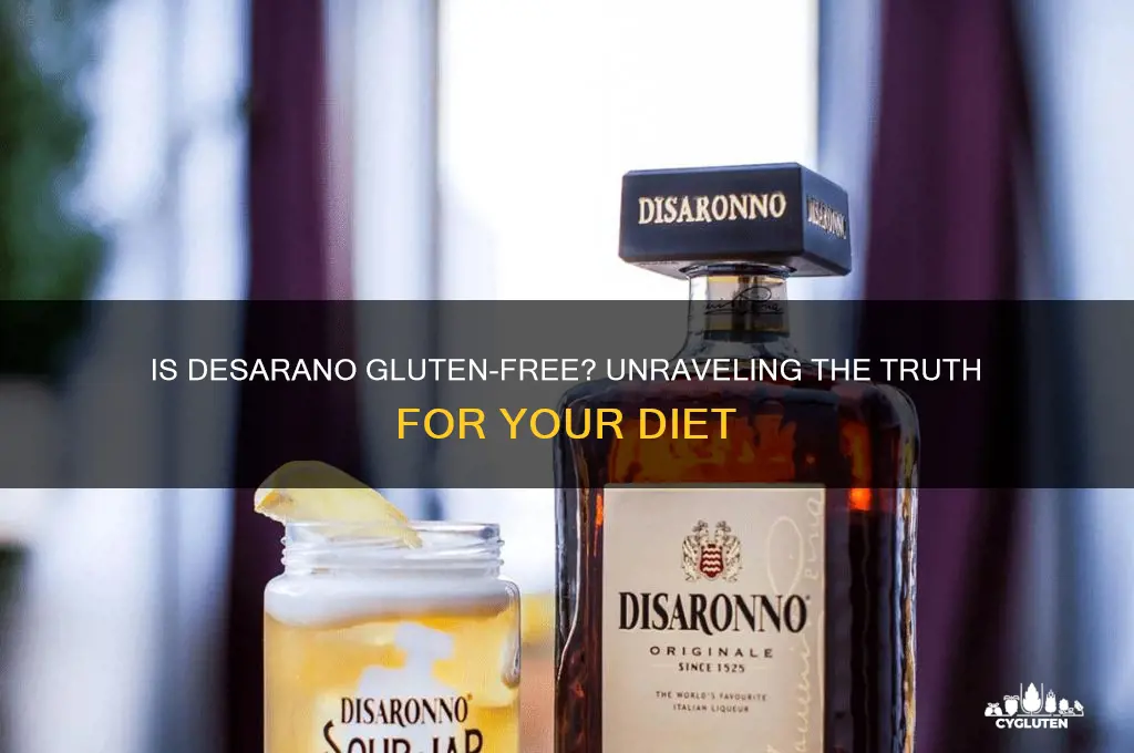 is desarano gluten free