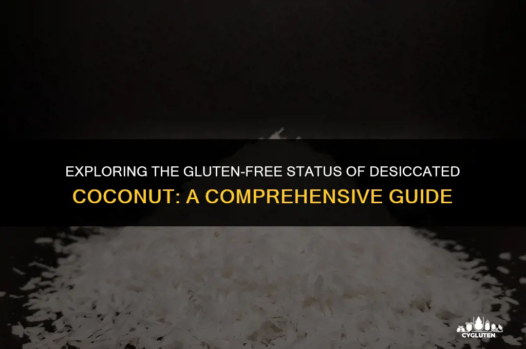 is desiccated coconut gluten free