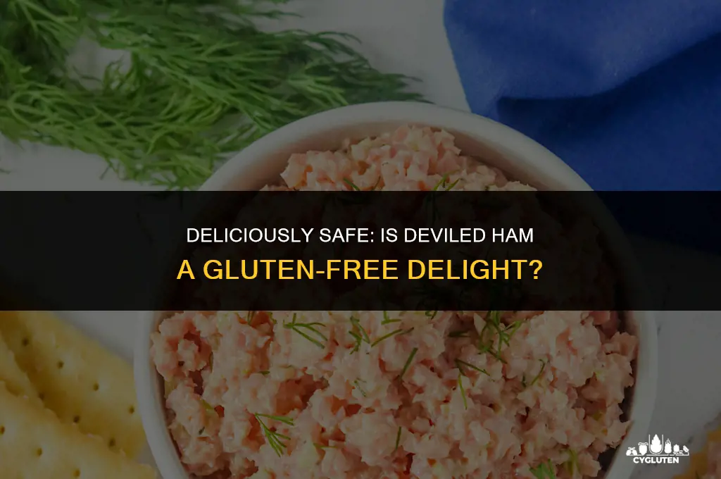 is deviled ham gluten free