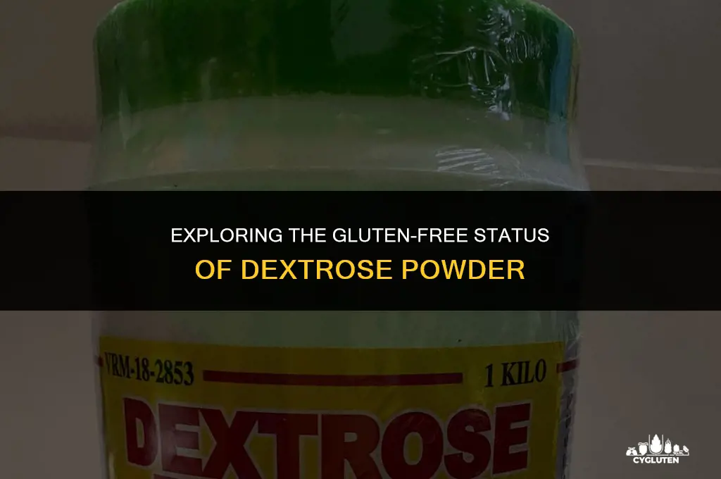 is dextrose powder gluten free