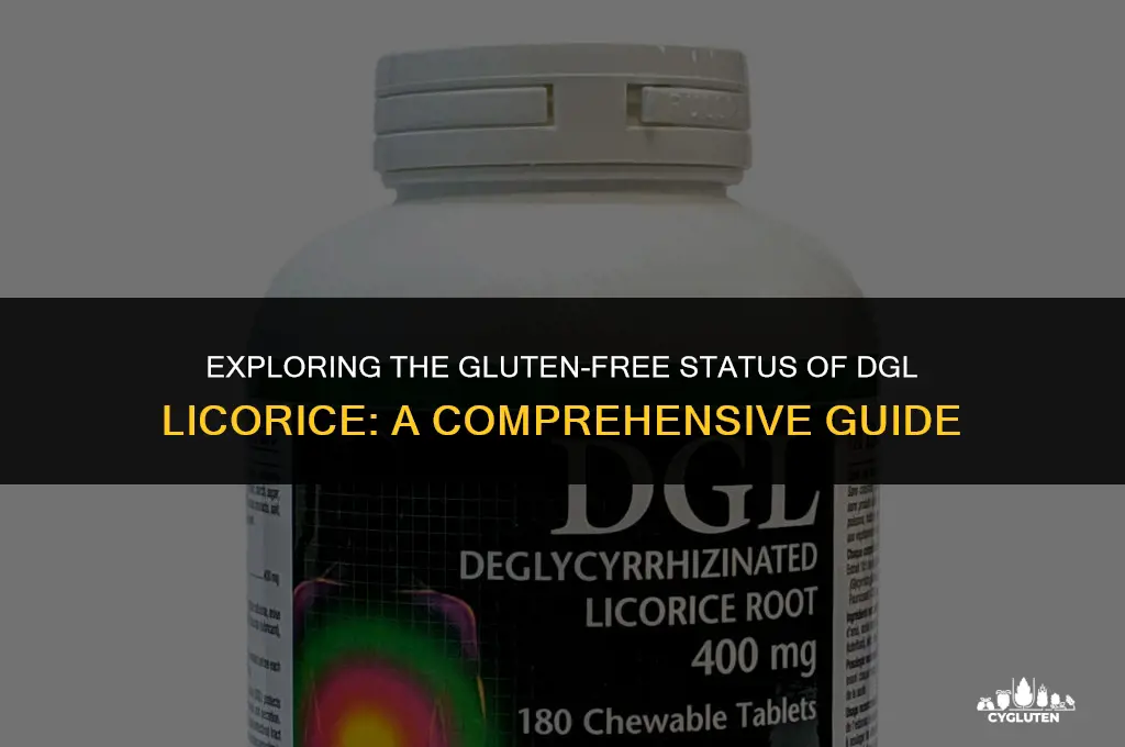 is dgl licorice gluten free