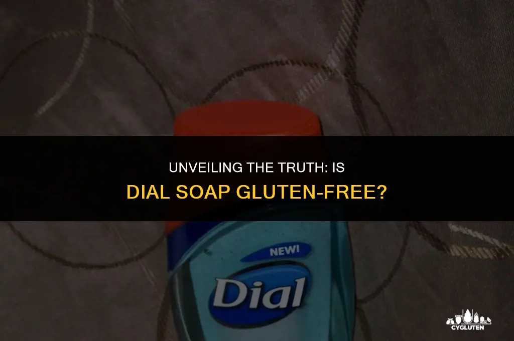 is dial soap gluten free