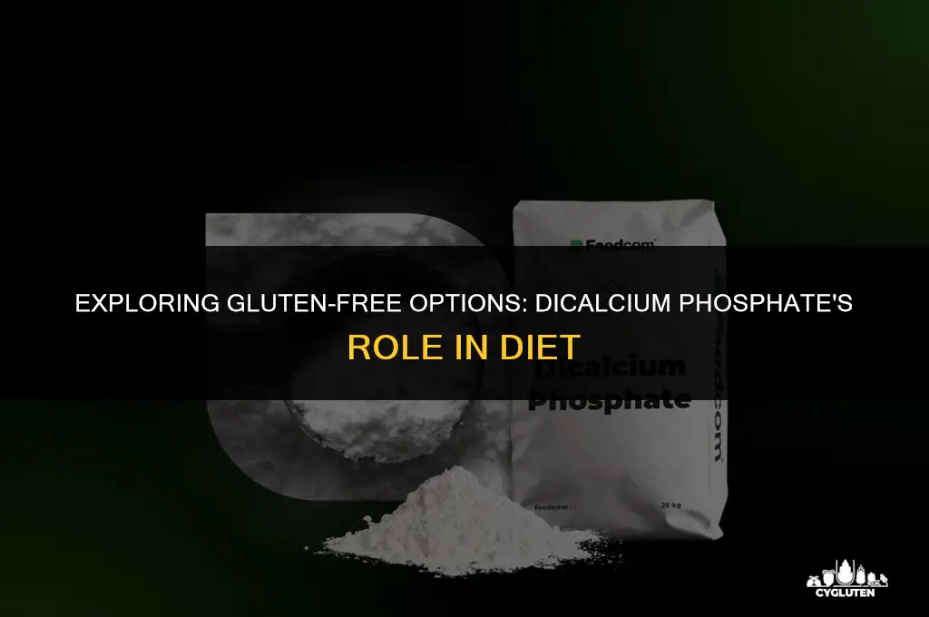 is dicalcium phosphate gluten free