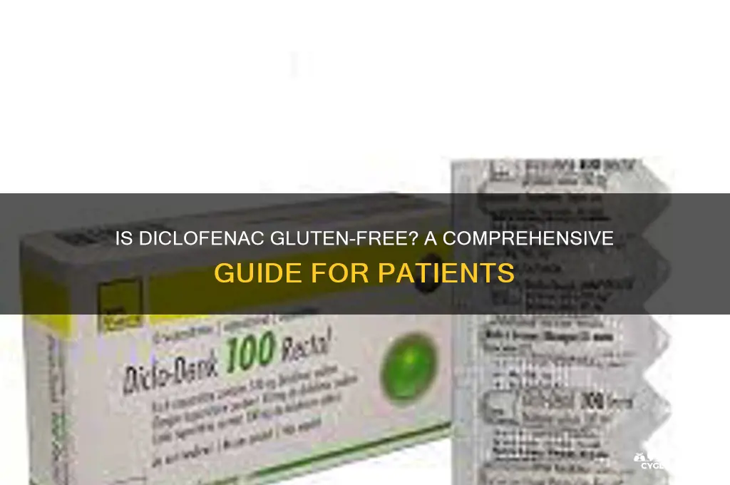 is diclofenac gluten free