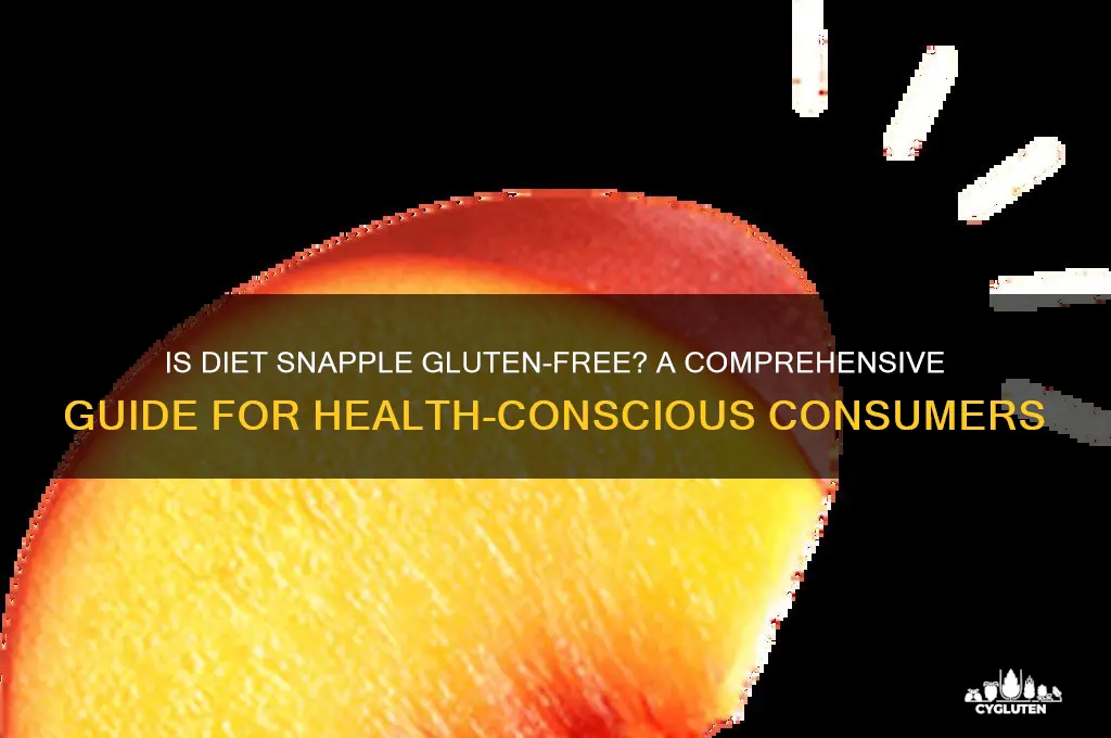 is diet snapple gluten free