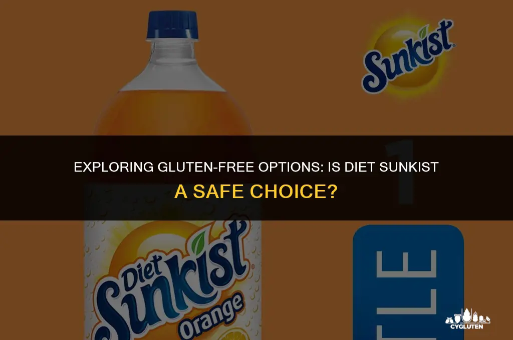 is diet sunkist gluten free