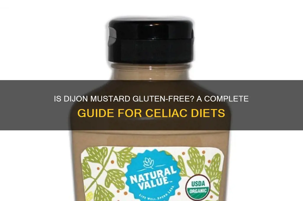 is dijon gluten free