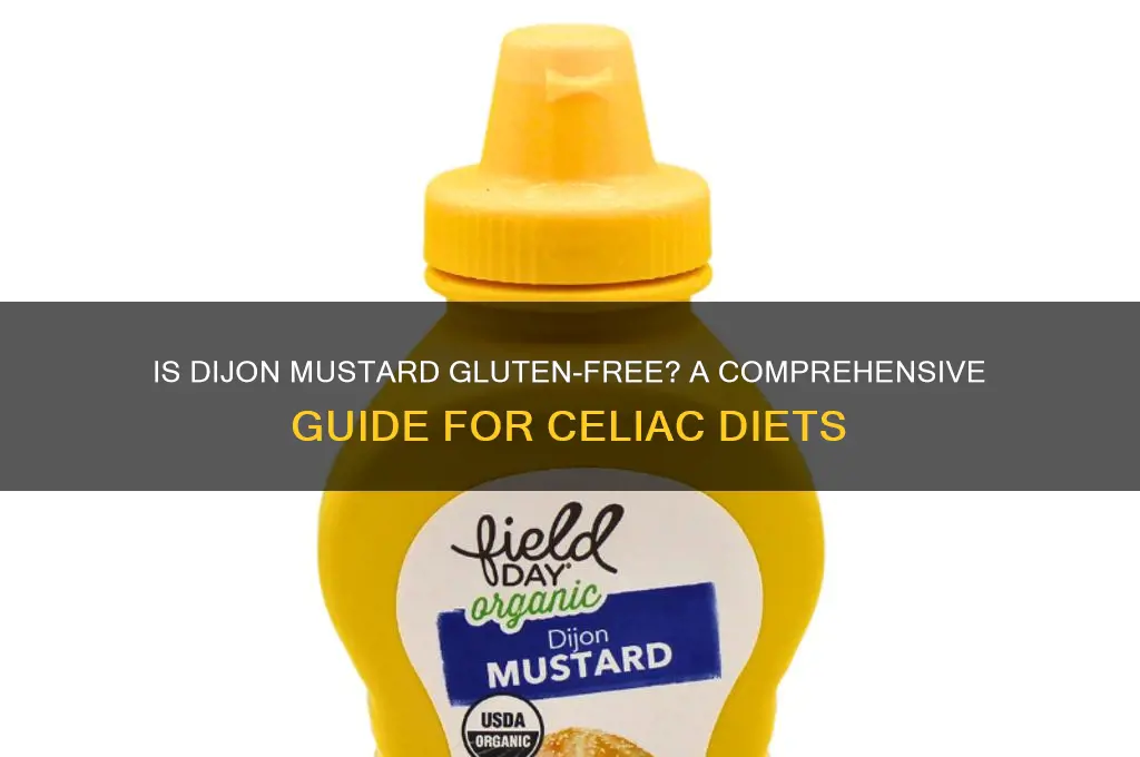 is dijon mustard gluten free