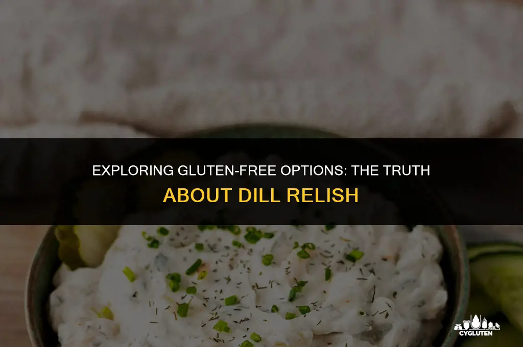 is dill relish gluten free