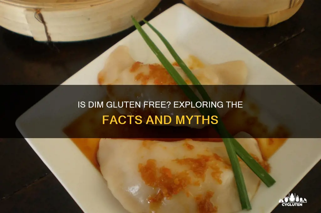 is dim gluten free