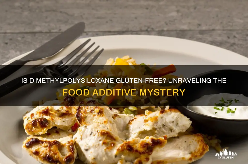 is dimethylpolysiloxane gluten free