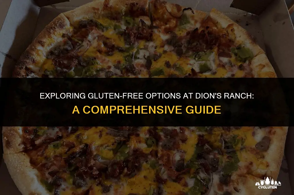 is dions ranch gluten free